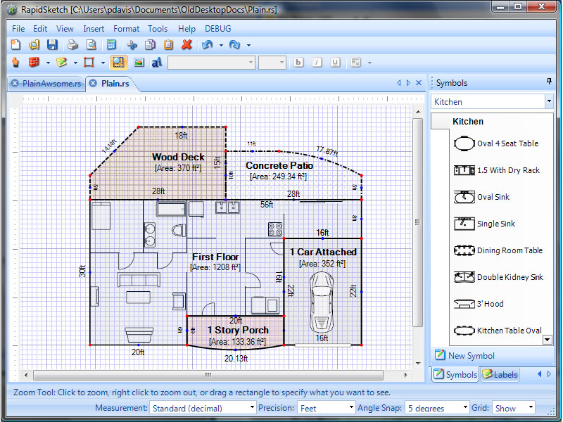 RapidSketch-Floor Plan & Area Calculator