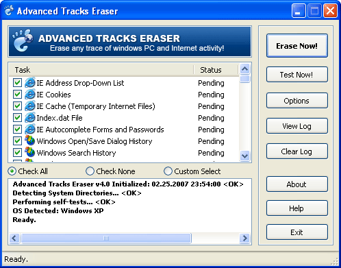 Advanced Tracks Eraser