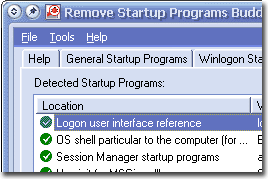 Remove Startup Programs Buddy