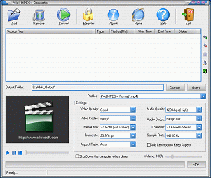 Allok MPEG4 Converter