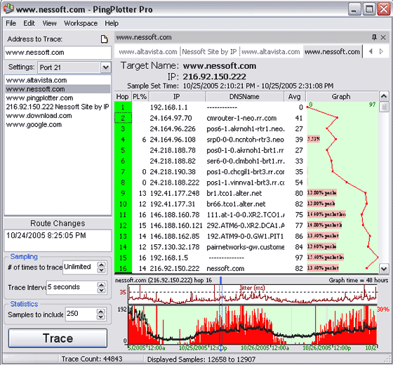 PingPlotter Pro