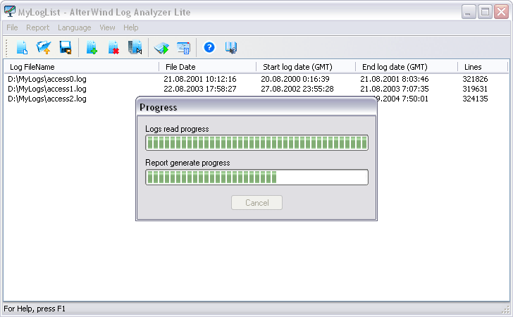 AlterWind Log Analyzer Lite