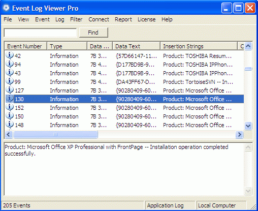 Event Log Viewer Pro