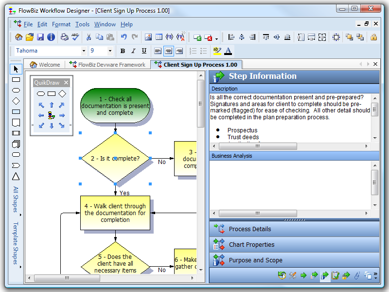 FlowBiz Workflow Designer