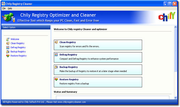 Registry Cleaner Software