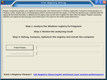 Free Registry Defrag