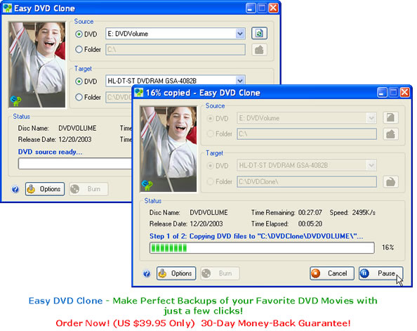 Easy DVD Clone