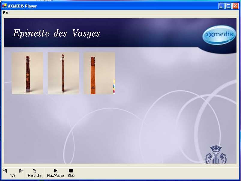 AXMEDIS ActiveX Cross Media Player