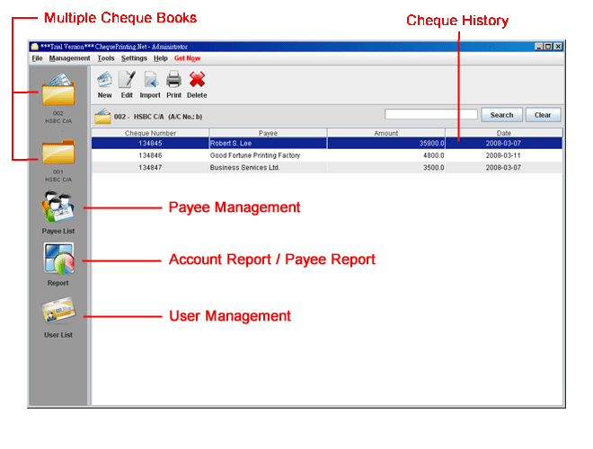 ChequePrinting.Net Software