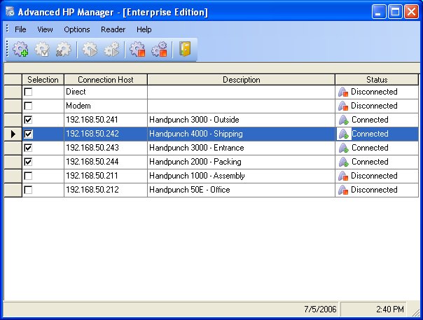 Biometric Handpunch Manager Professional