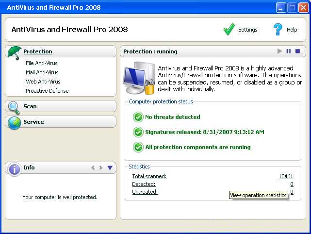 Anti Virus Shield Pro 2008
