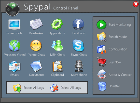 SpyPal Spy Software 2010