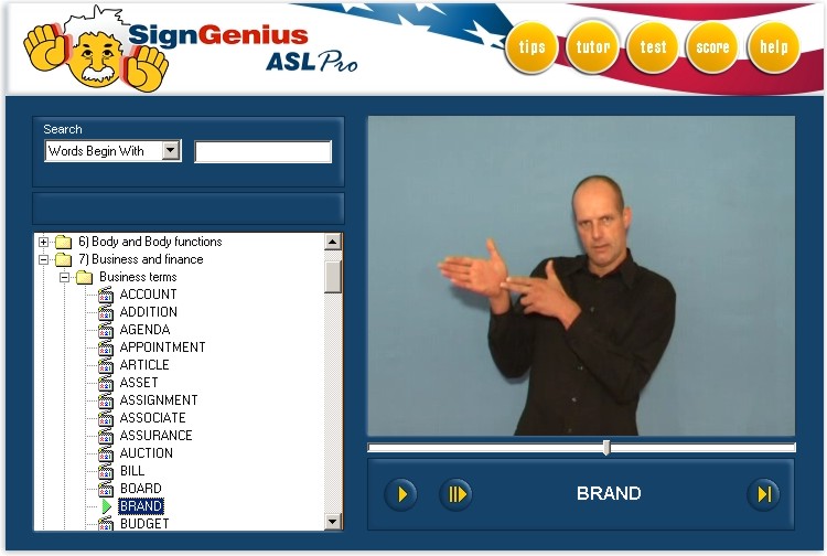 SignGenius ASL Pro 3