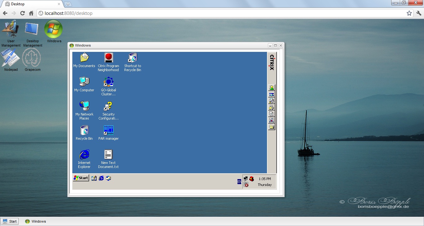 Enterprise desktop