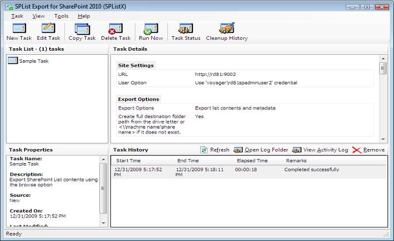 SPList Export for SharePoint 2007