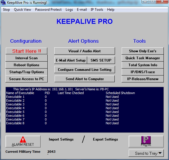 Keepalive Pro