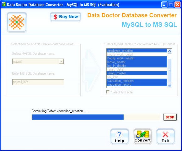 MySQL Database Migration Software