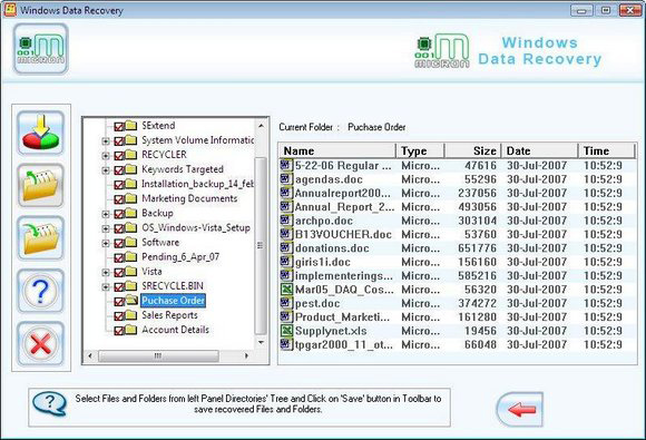 Windows Vista Data Recovery Software