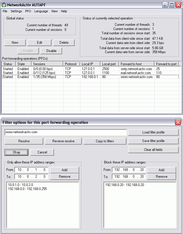 NetworkActiv AUTAPF