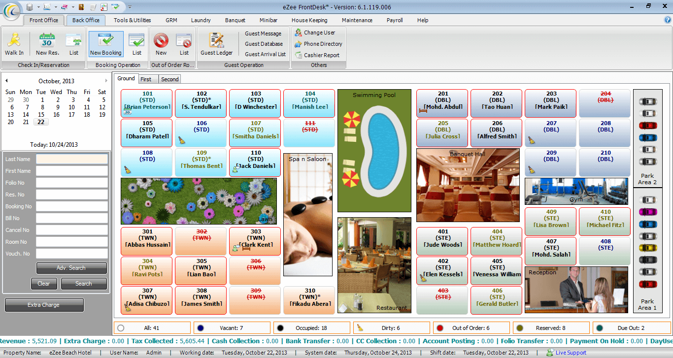 eZee FrontDesk Hotel Software