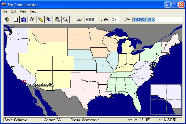 Zip Code Locator