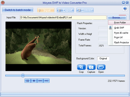 Moyea SWF to Video Converter Pro