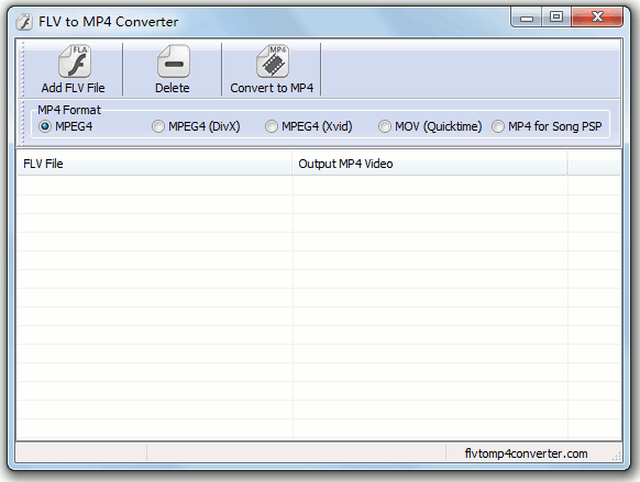 FLV to MP4 Converter