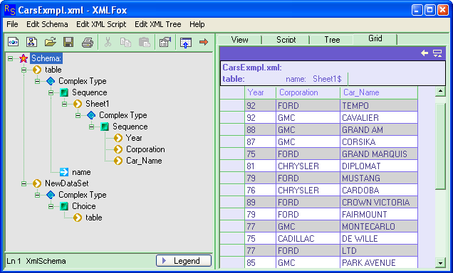 Freeware XMLFox XML/XSD Editor