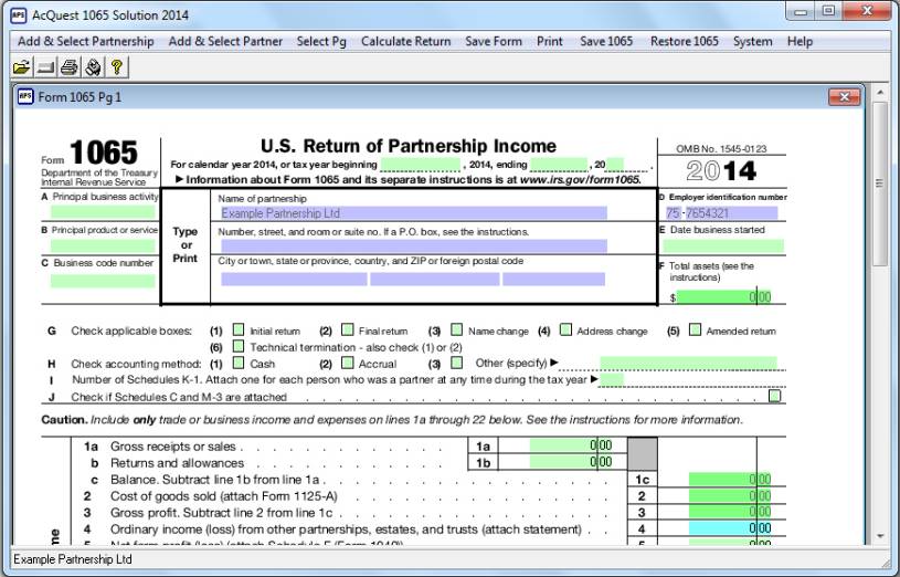 AcQuest 1065 Solution 2009