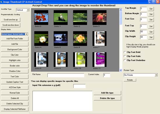 VISCOM Image Thumbnail Viewer ActiveX