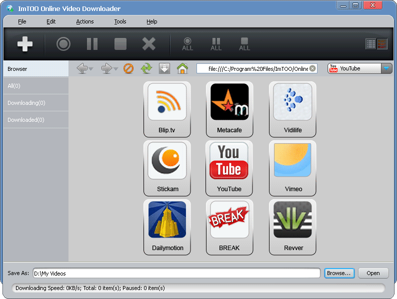 ImTOO Online Video Downloader