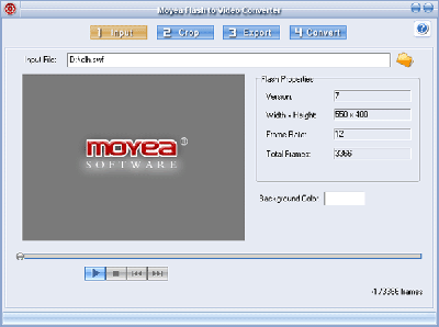 Moyea Flash to Video Converter standard