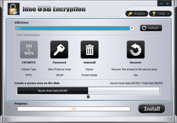 idoo USB Encryption