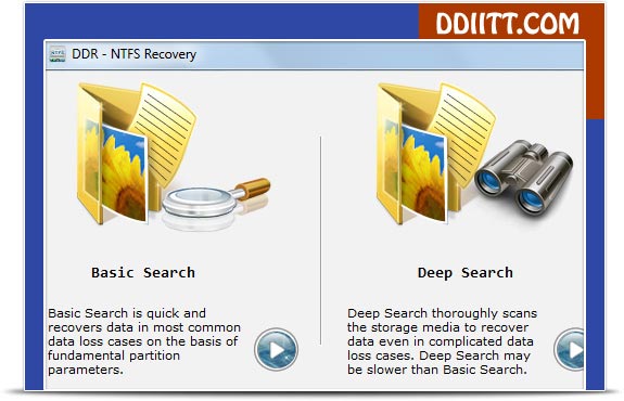 NTFS Files Retrieval Software