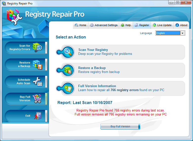 Registry Repair Pro