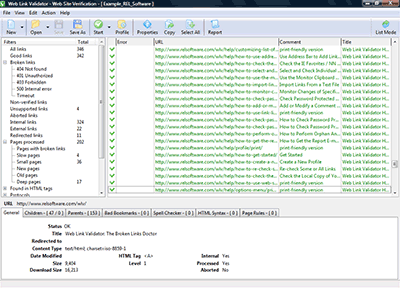 Web Link Validator