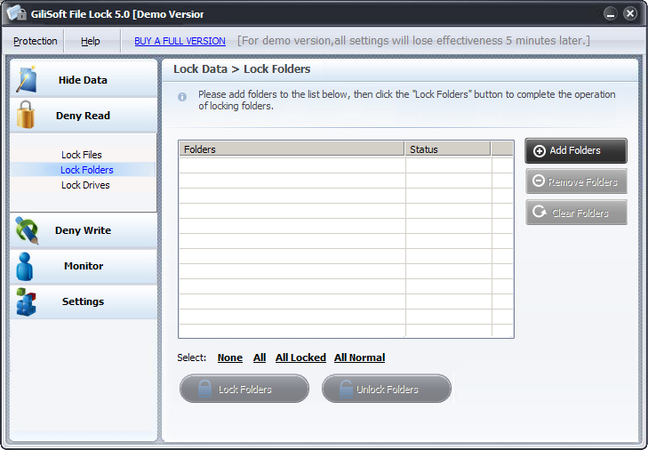 GiliSoft File Lock