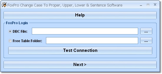 FoxPro Change Case to Proper, Upper, Lower & Sentence Software