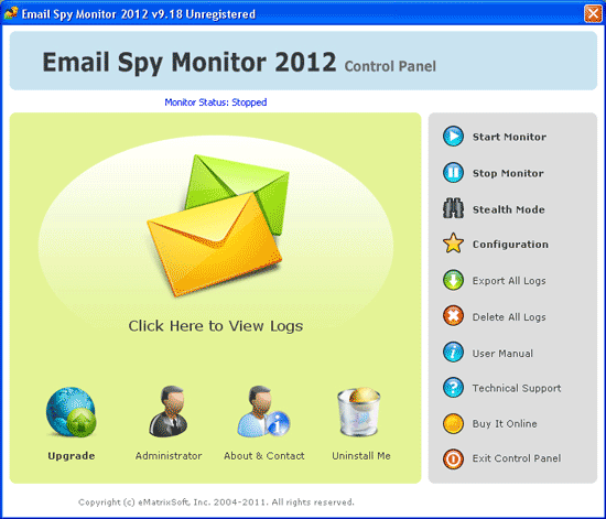 Email Spy Monitor 2011