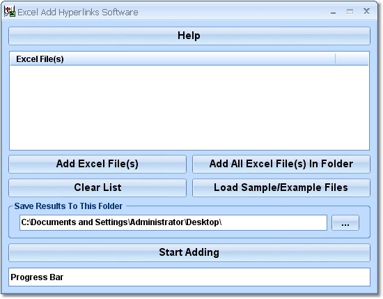 Excel Add Hyperlinks Software