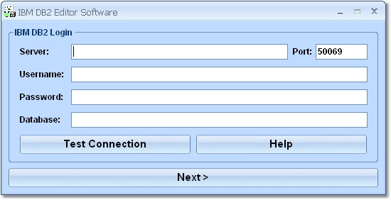 IBM DB2 Editor Software