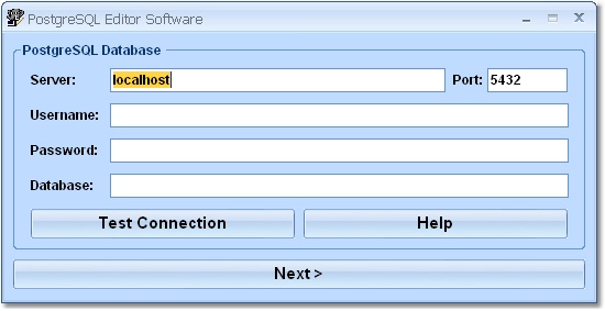 PostgreSQL Editor Software