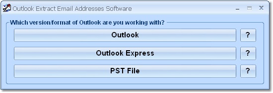 Outlook Extract Email Addresses Software