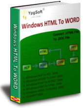 Windows HTML To WORD 2008