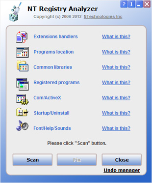 NT Registry Analyzer