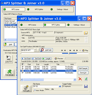 MP3 Splitter & Joiner