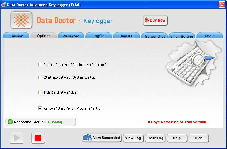 Remote Keylogger Software