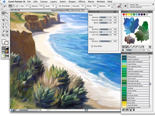 Corel Painter IX.5 for Macintosh