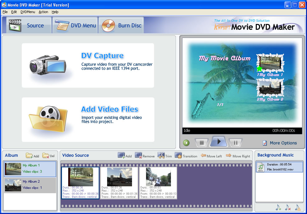 AnvSoft Movie DVD Maker