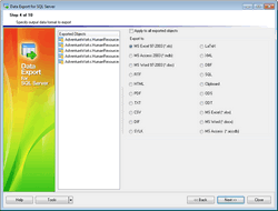 EMS Data Export 2007 for SQL Server